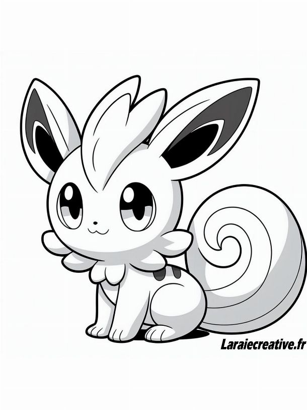 Coloriages Pokémon Evoli