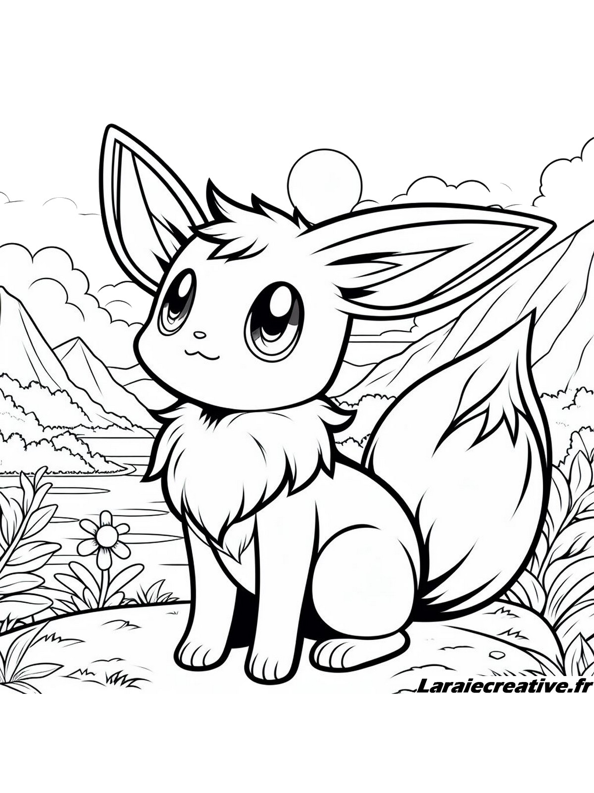 Coloriages Pok mon Evoli Imprimer Gratuit coloriages-pok-mon-evoli-imprimer-gratuit