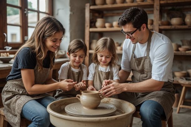 WECANDOO atelier poterie en famille WECANDOO atelier poterie en famille