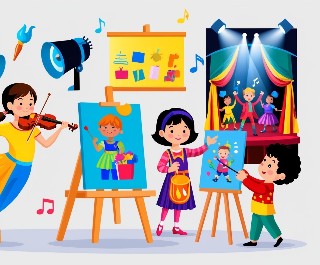 Coloriages d'activités artistiques - Dessins à imprimer gratuitement