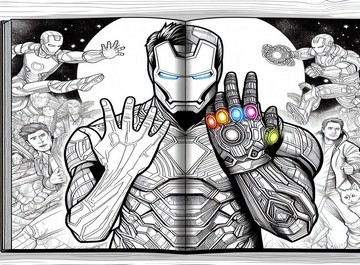 Coloriage Super Héros - Des dessins à imprimer pour les fans de super-pouvoirs