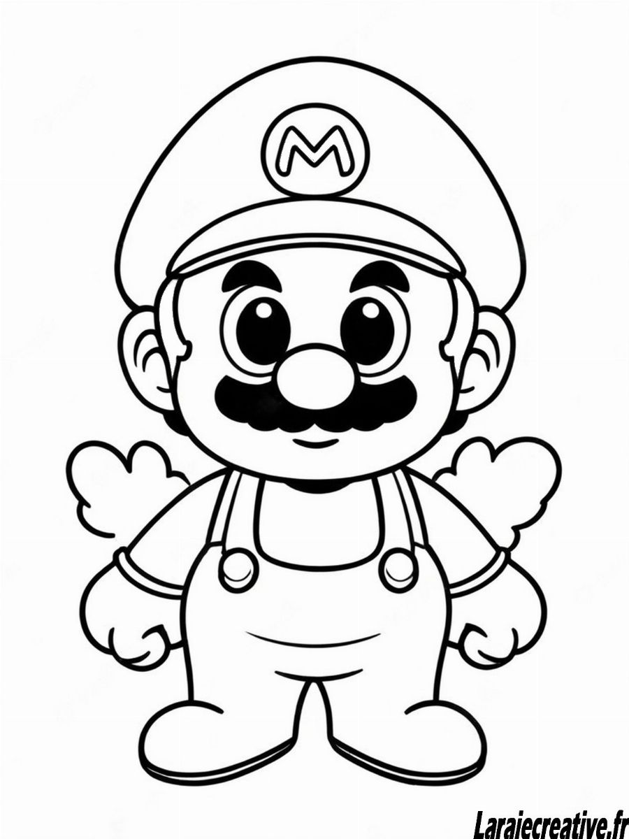 Coloriage Mario Imprimer Dessins Gratuits Mario Bros En PDF Et JPG