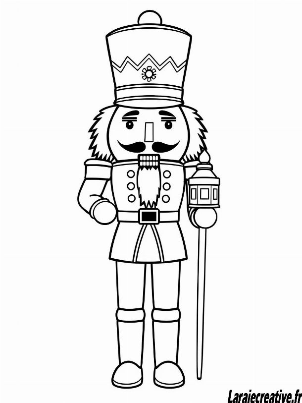 coloriage casse noisette maternelle