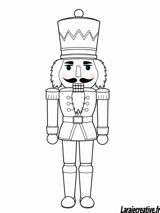 coloriage casse noisette