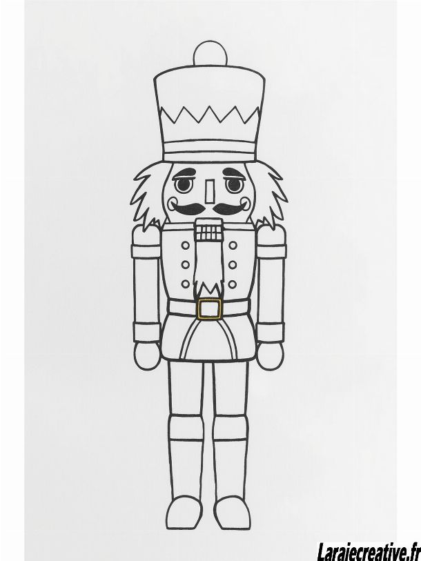 coloriage casse noisette gratuit