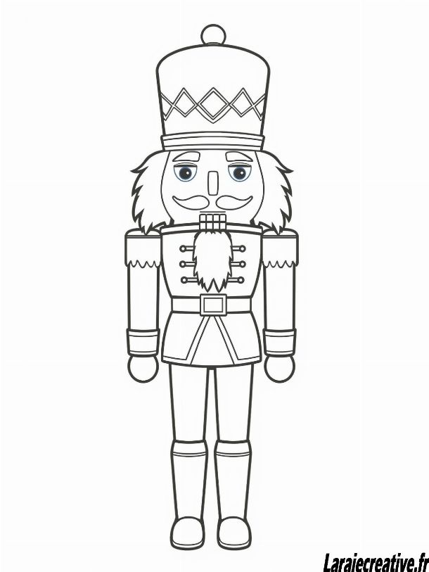 coloriage casse noisette a imprimer pdf