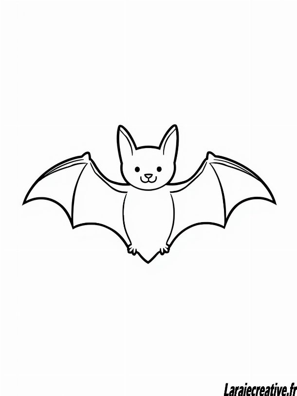 coloriage chauve souris a imprimer gratuit