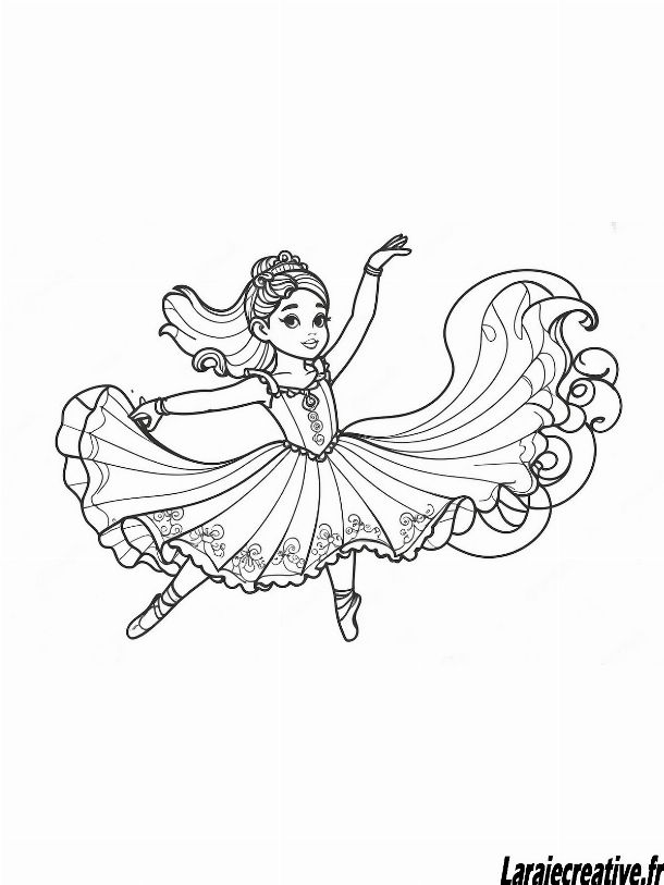 dessin danseuse flamenco