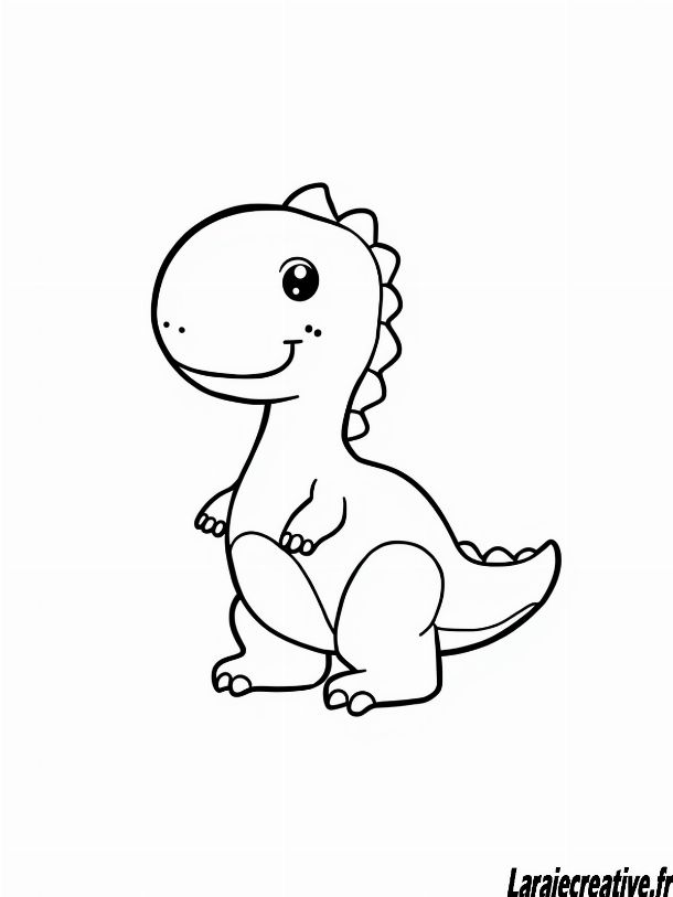 dessin dinosaure