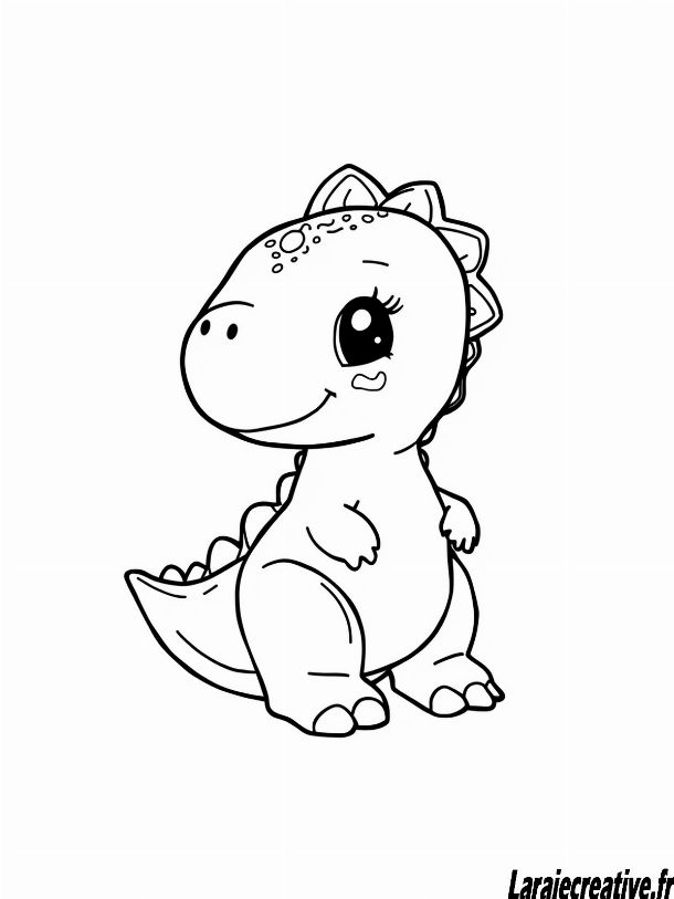 coloriage dinosaure gratuit