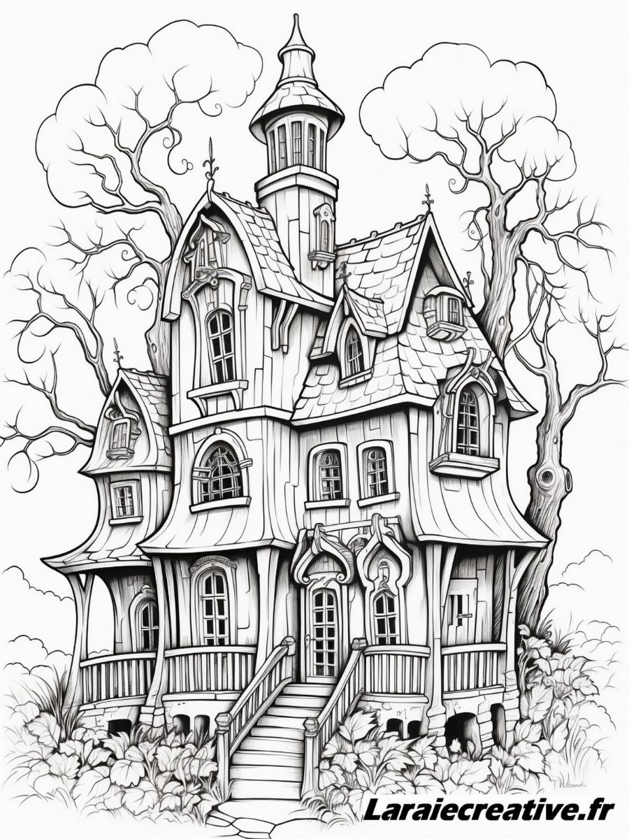 Sitemapcdatahttpsnoykniqoocommaison Hantee Dessin Facilenull
