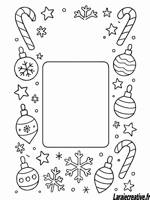 coloriage lettre noel