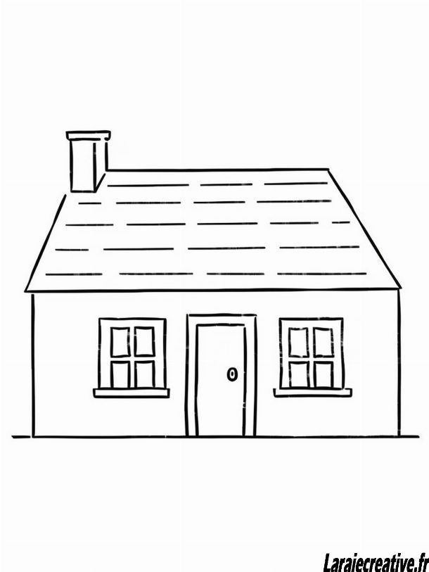 dessin maison gratuit