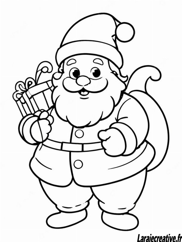 Dessin  Père Noël
