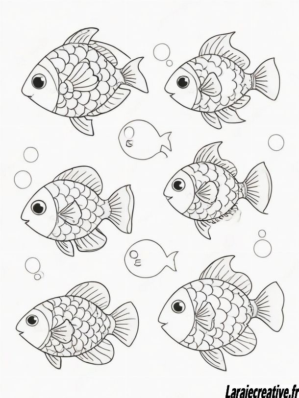 coloriage poisson d avril à imprimer gratuit