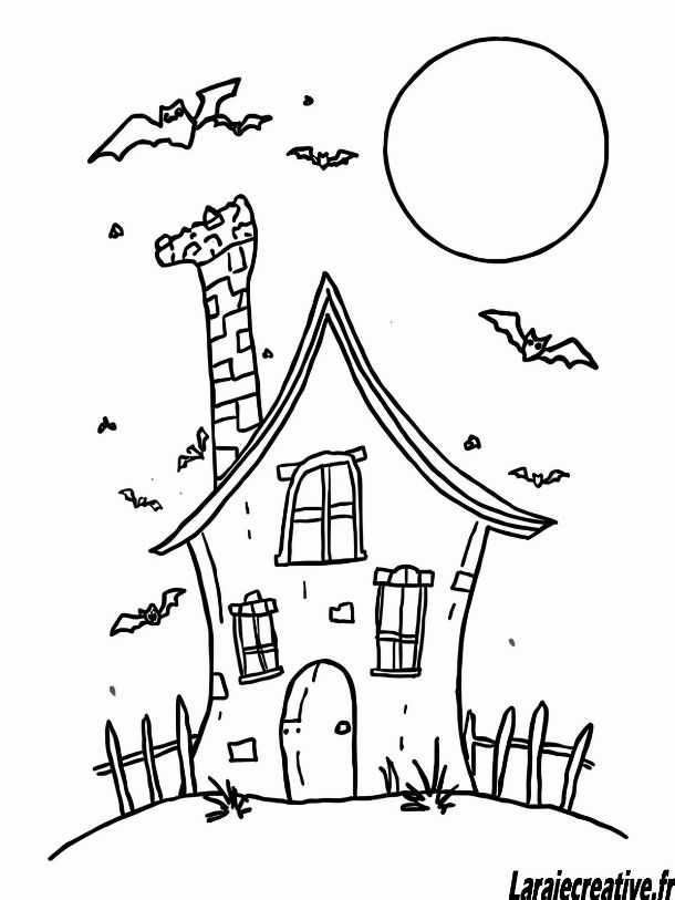 dessin halloween sorciere facile
