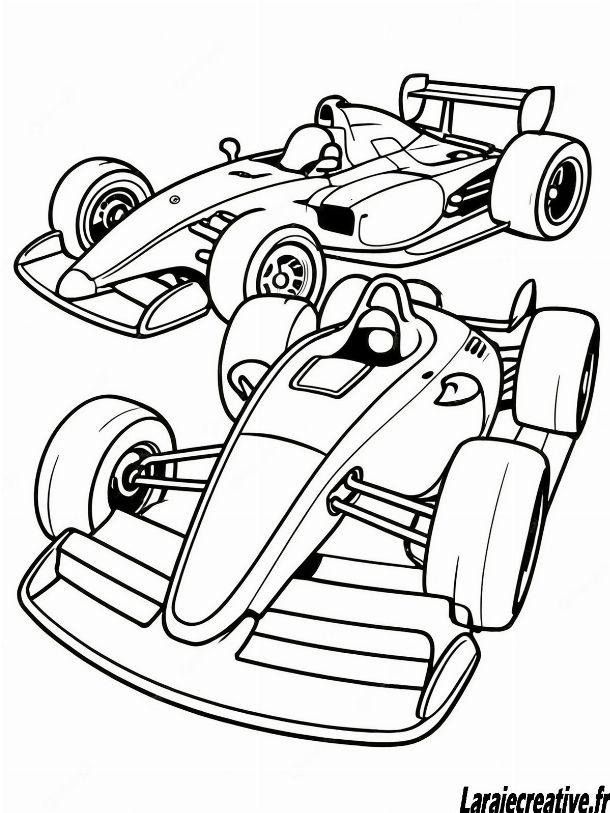 dessin voiture de sport realiste