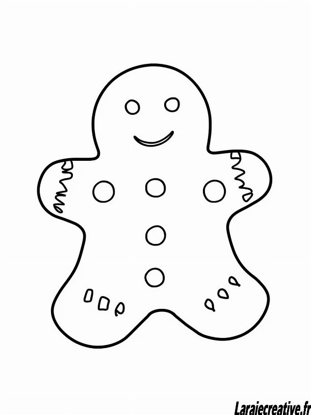 dessin Biscuit de Noel