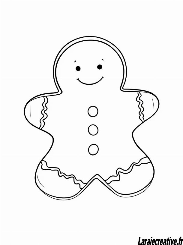 dessin biscuits de noel