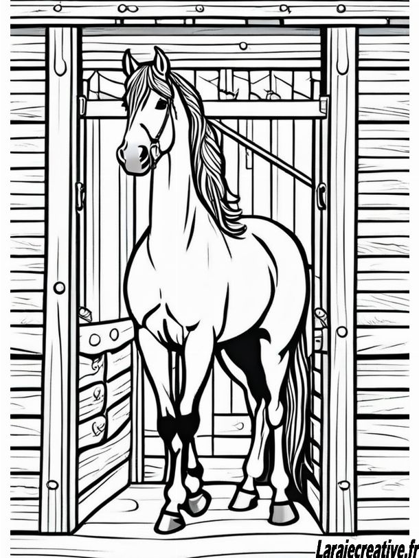 dessin cheval box