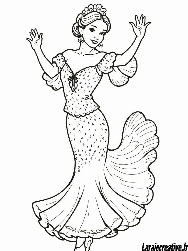 dessin danseuse etoile