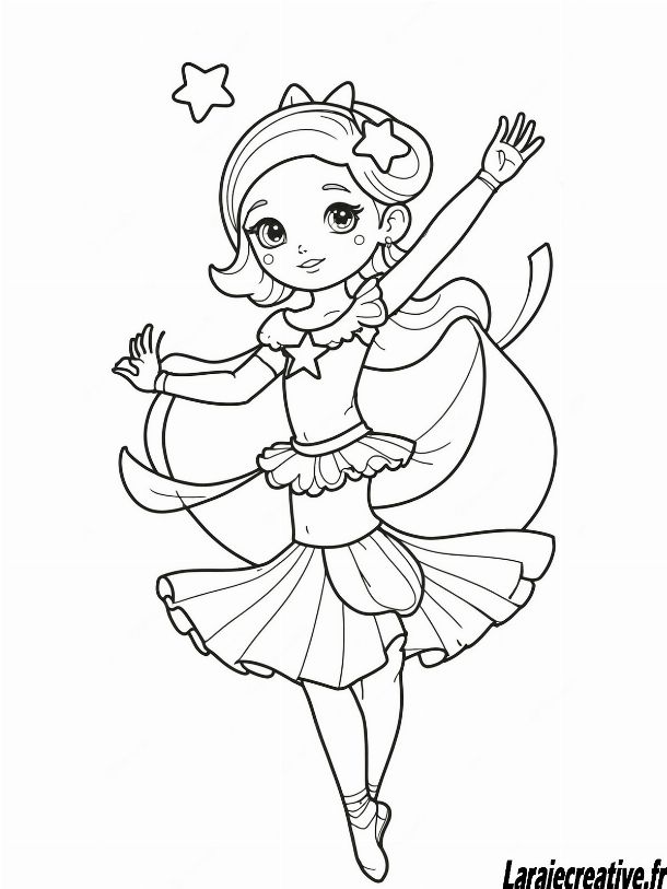 dessin danseuse moderne jazz