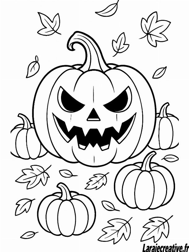 dessin halloween qui fait peur realiste