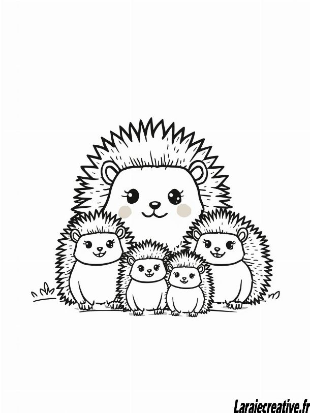dessin animaux herisson