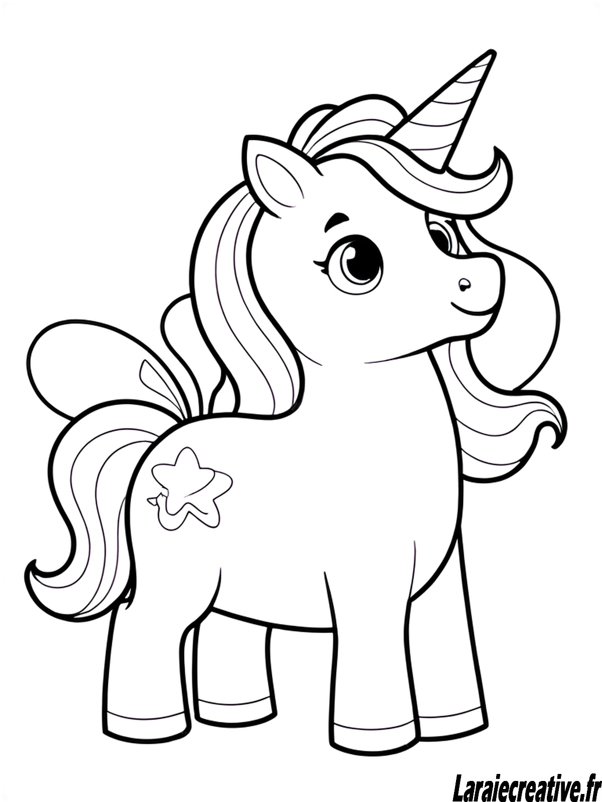 licorne-colorier-et-imprimer-format-a4-pdf