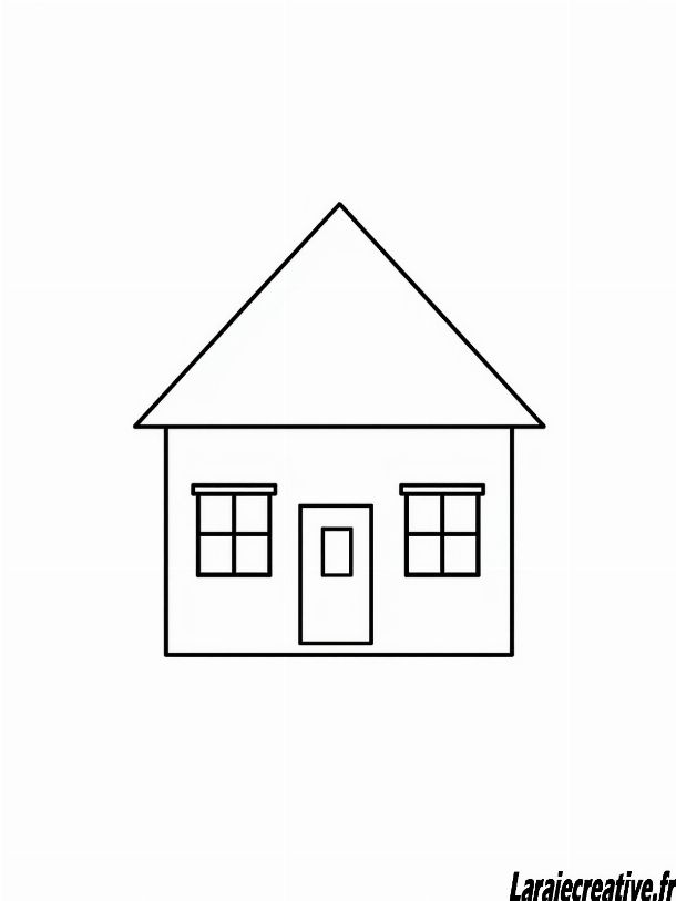 dessin maison enfant