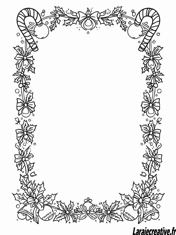 dessin pere noel lettre