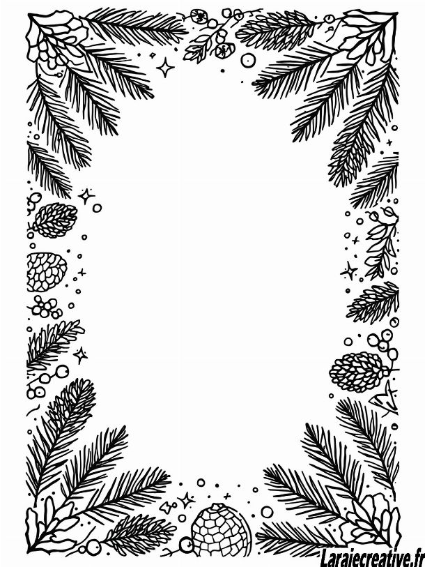 dessin pere noel avec traineau lettre