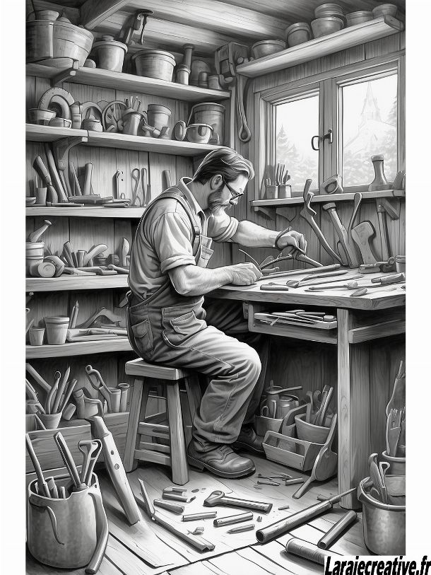 coloriages papa