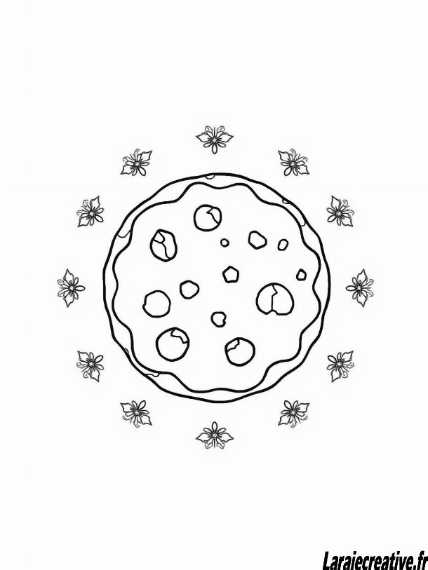 dessin sablés de noel