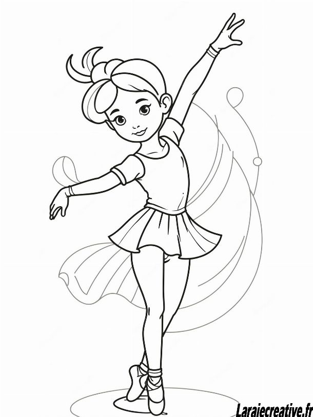 dessin danseuse hip hop facile