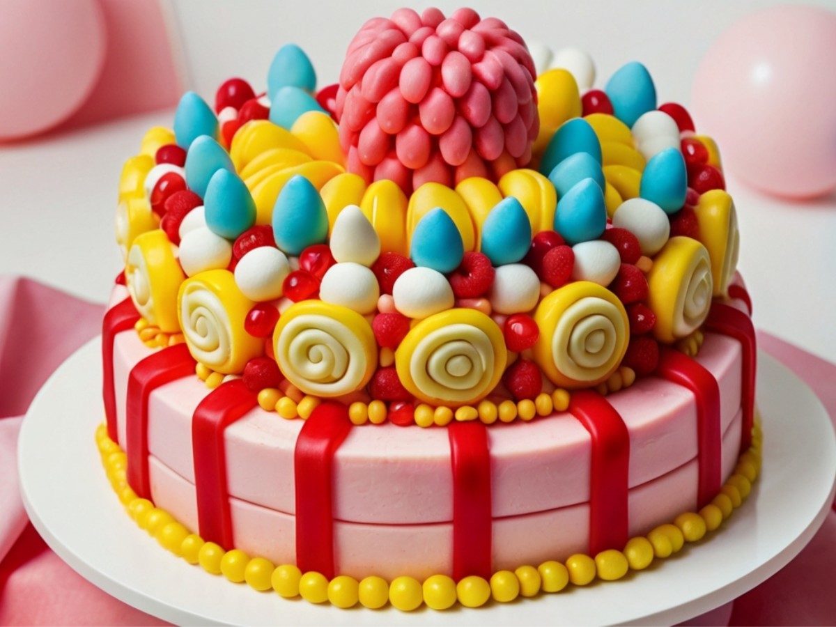 Gyufise Lot De 30 Boules Décoration Gâteau - Accessoires Fête Anniversaire, Prénatale, Mariage - Blanc, Rose Et Or