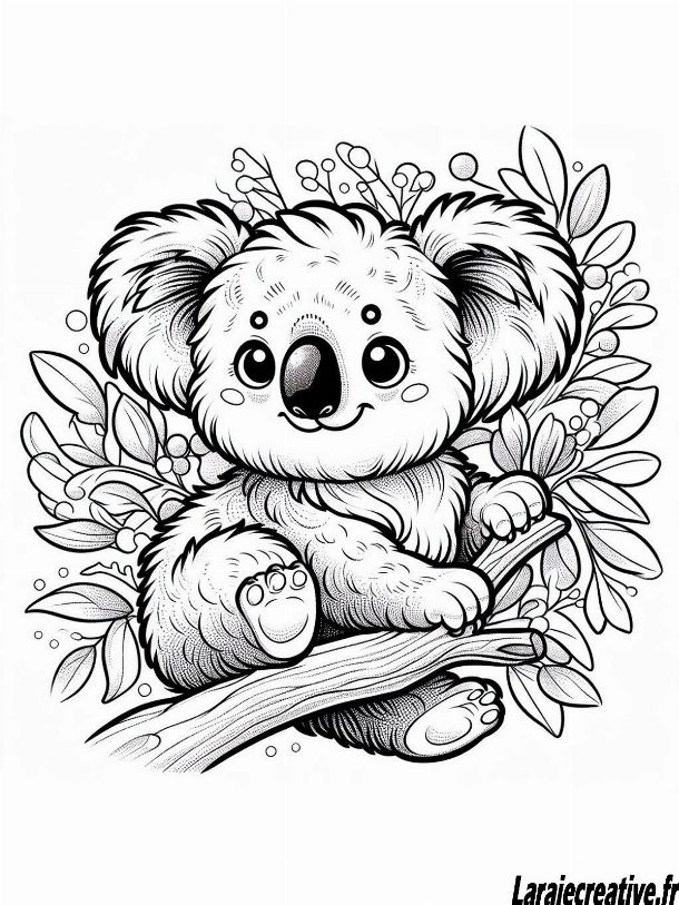 dessin de koala