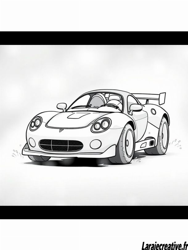 dessin anime voiture de course youtube