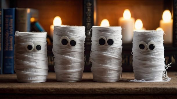 momie halloween bricolage